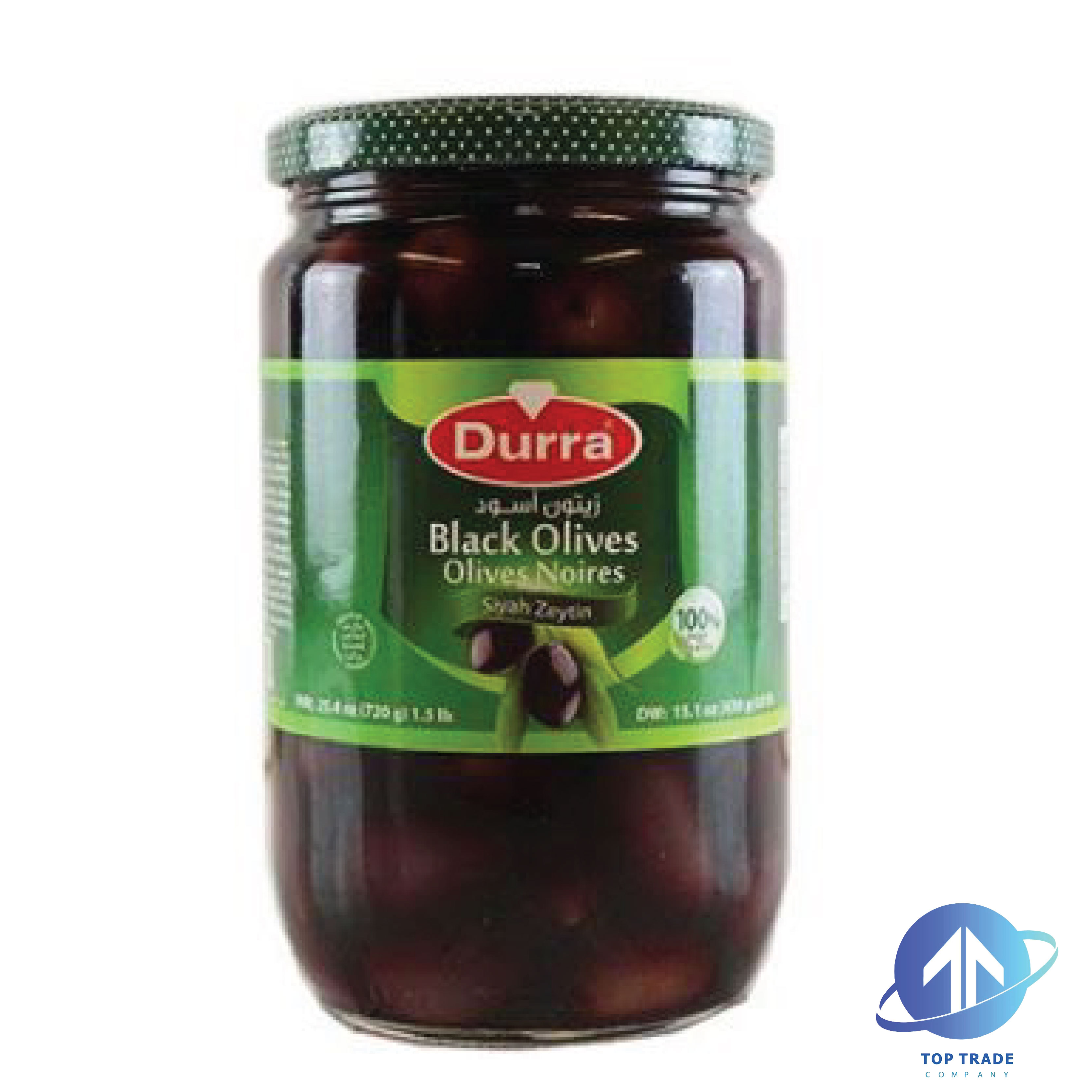 Durra Black Olives 720gr